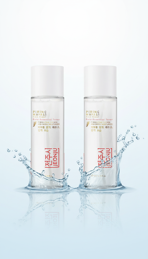 JEONJU Pirinç Mayası Aydınlatıcı & Nemlendirici Tonik – 2’li Set (2 × 200 ml)