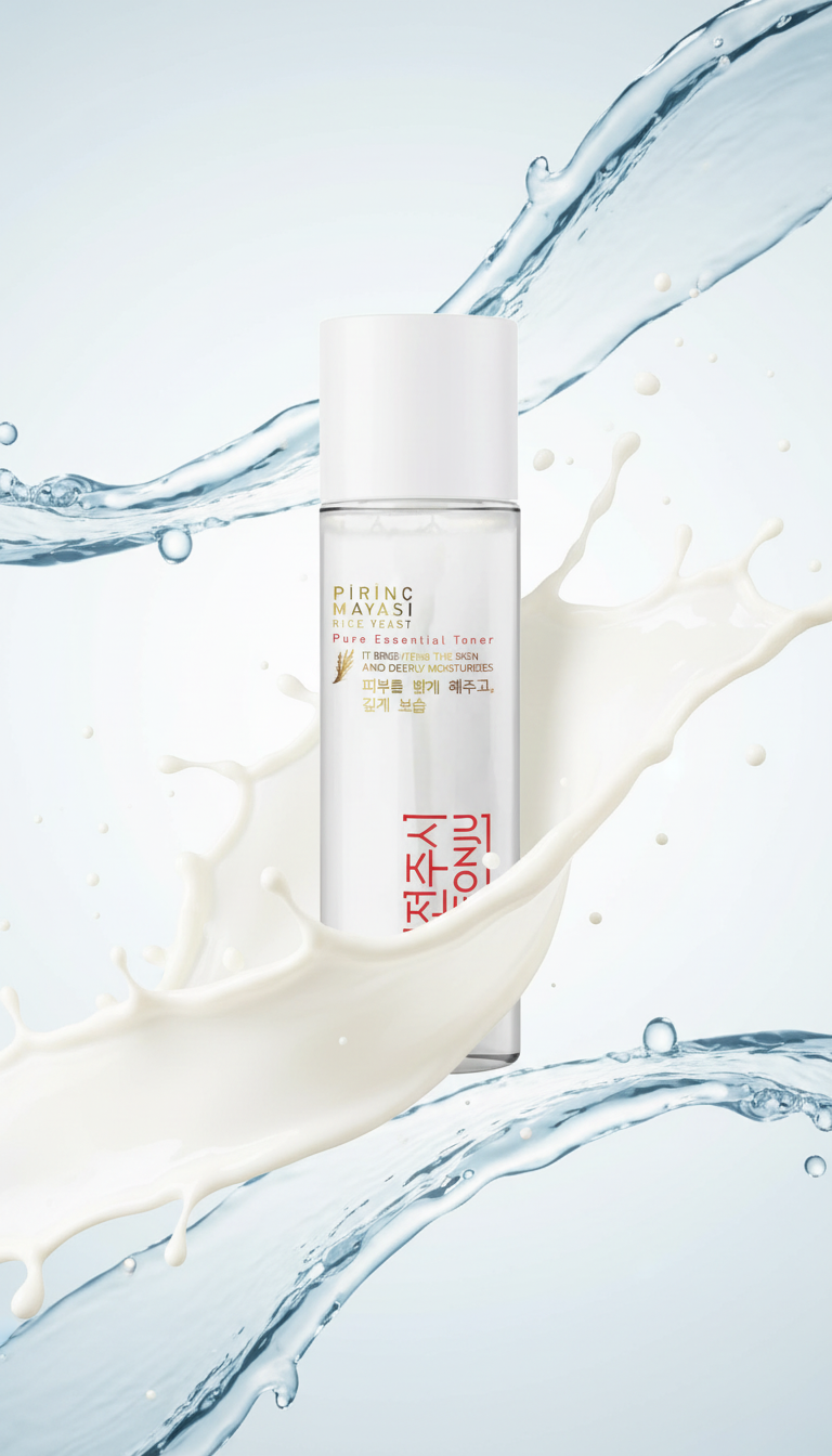 JEONJU Rice Yeast Pure Essential Toner – Brightening & Hydrating Korean Skincare (200 ml)